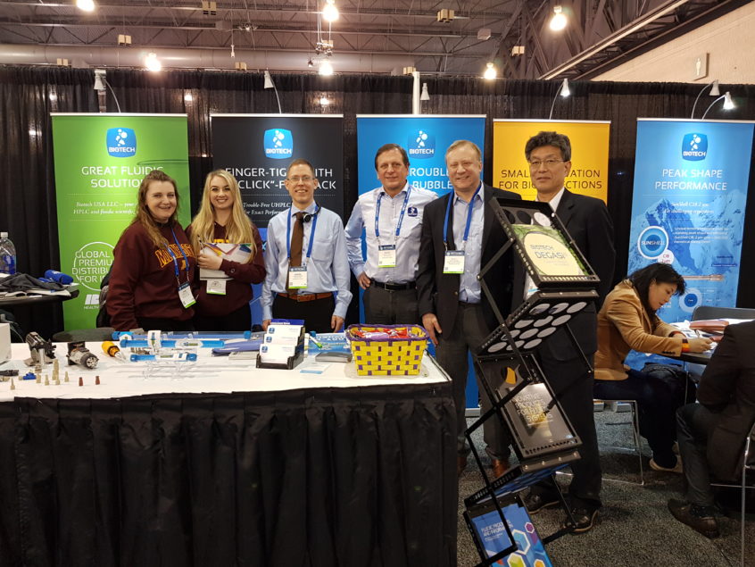The Biotech team at Pittcon 2019